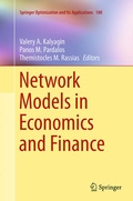 Cover: Network Models in Economics and Finance - Springer