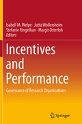 Cover: Incentives and Performance - Springer