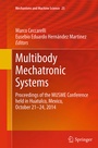 Cover: Multibody Mechatronic Systems - Springer