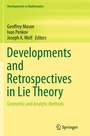 Cover: Developments and Retrospectives in Lie Theory - Springer