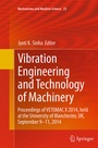 Cover: Vibration Engineering and Technology of Machinery - Springer