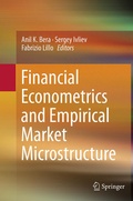 Cover: Financial Econometrics and Empirical Market Microstructure - Springer