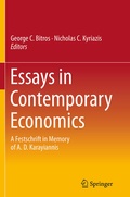 Cover: Essays in Contemporary Economics - Springer