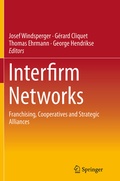 Cover: Interfirm Networks - Springer