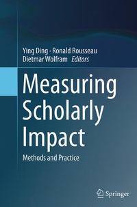 Enlarge image Cover: Measuring Scholarly Impact - Springer