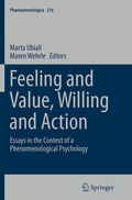 Cover: Feeling and Value, Willing and Action - Springer