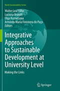 Cover: Integrative Approaches to Sustainable Development at University Level - Springer