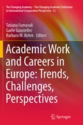 Cover: Academic Work and Careers in Europe: Trends, Challenges, Perspectives - Springer