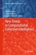 Cover: New Trends in Computational Collective Intelligence - Springer