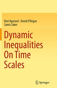 Enlarge image Cover: Dynamic Inequalities On Time Scales - Springer