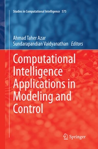 Enlarge image Cover: Computational Intelligence Applications in Modeling and Control - Springer