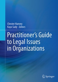 Abbildung von: Practitioner's Guide to Legal Issues in Organizations - Springer