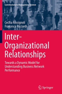 Abbildung von: Inter-Organizational Relationships - Springer
