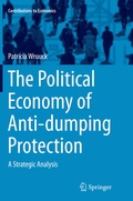Cover: The Political Economy of Anti-dumping Protection - Springer