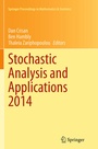 Cover: Stochastic Analysis and Applications 2014 - Springer