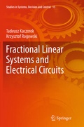 Cover: Fractional Linear Systems and Electrical Circuits - Springer