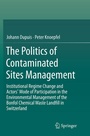 Cover: The Politics of Contaminated Sites Management - Springer
