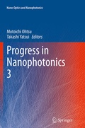 Cover: Progress in Nanophotonics 3 - Springer