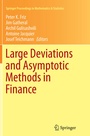 Cover: Large Deviations and Asymptotic Methods in Finance - Springer