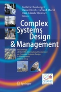 Cover: Complex Systems Design & Management - Springer