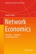 Cover: Network Economics - Springer