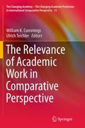 Cover: The Relevance of Academic Work in Comparative Perspective - Springer