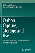 Cover: Carbon Capture, Storage and Use - Springer