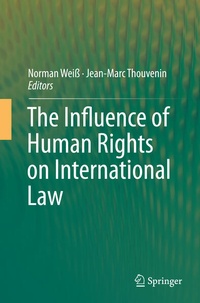 Enlarge image Cover: The Influence of Human Rights on International Law - Springer