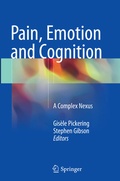 Cover: Pain, Emotion and Cognition - Springer