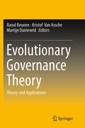 Cover: Evolutionary Governance Theory - Springer