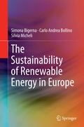 Cover: The Sustainability of Renewable Energy in Europe - Springer