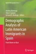Cover: Demographic Analysis of Latin American Immigrants in Spain - Springer