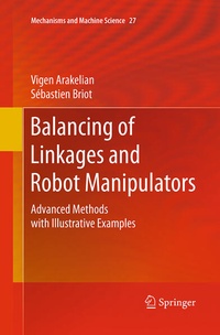 Enlarge image Cover: Balancing of Linkages and Robot Manipulators - Springer