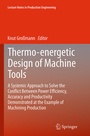 Cover: Thermo-energetic Design of Machine Tools - Springer