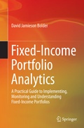 Cover: Fixed-Income Portfolio Analytics - Springer
