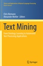 Cover: Text Mining - Springer