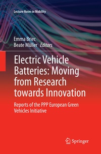 Abbildung von: Electric Vehicle Batteries: Moving from Research towards Innovation - Springer