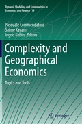Cover: Complexity and Geographical Economics - Springer