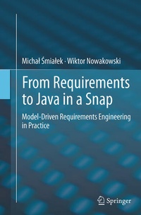 Enlarge image Cover: From Requirements to Java in a Snap - Springer