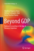 Cover: Beyond GDP - Springer