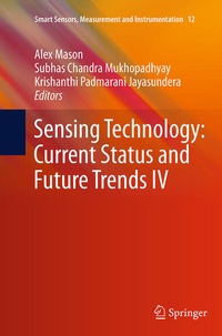 Enlarge image Cover: Sensing Technology: Current Status and Future Trends IV - Springer