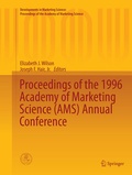Cover: Proceedings of the 1996 Academy of Marketing Science (AMS) Annual Conference - Springer