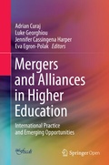 Cover: Mergers and Alliances in Higher Education - Springer
