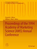 Cover: Proceedings of the 1994 Academy of Marketing Science (AMS) Annual Conference - Springer