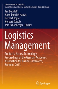 Enlarge image Cover: Logistics Management - Springer
