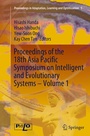 Cover: Proceedings of the 18th Asia Pacific Symposium on Intelligent and Evolutionary Systems, Volume 1 - Springer