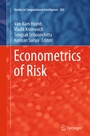 Cover: Econometrics of Risk - Springer