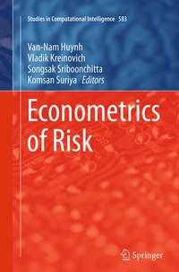 Enlarge image Cover: Econometrics of Risk - Springer