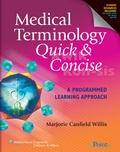 Cover: Medical Terminology Quick & Concise: a Programmed Learning Approach - Jones and Bartlett Publishers, Inc