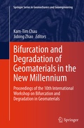 Cover: Bifurcation and Degradation of Geomaterials in the New Millennium - Springer